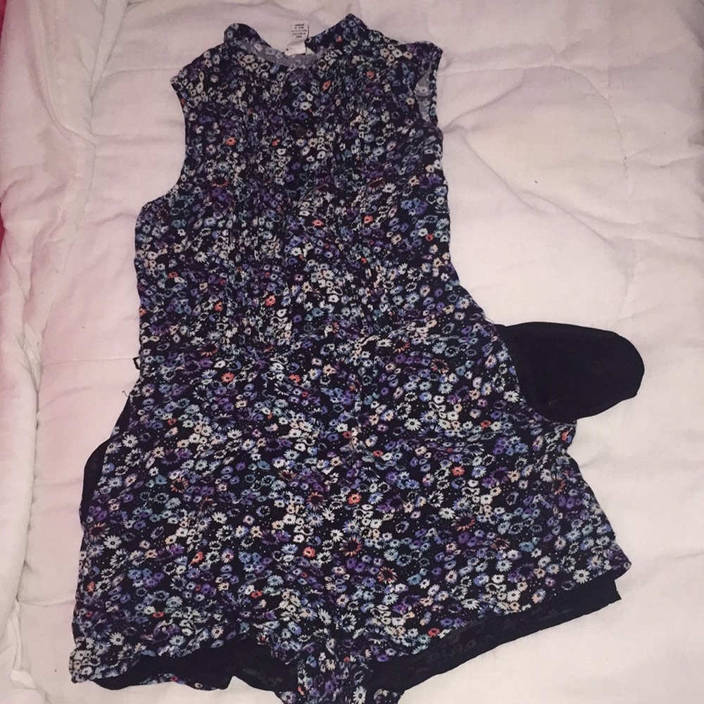 Forever 21 Floral Romper